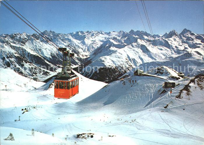 Seilbahn Weissfluhjoch-Weissfluhgipfel Davos Parsenn Piz Linard