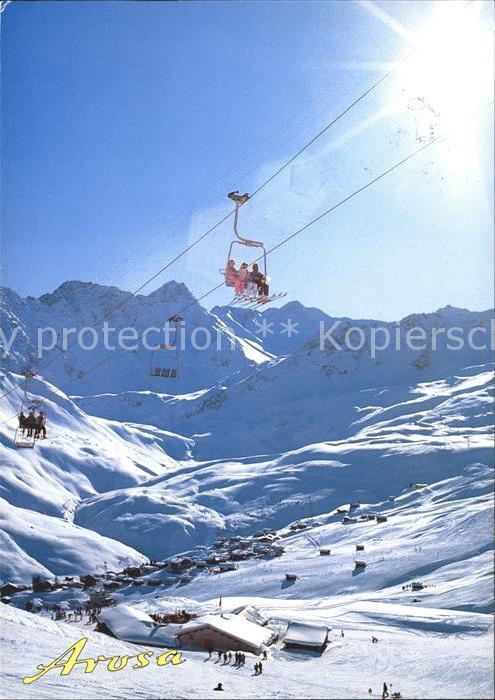 Sessellift Arosa Tschuggenhuette
