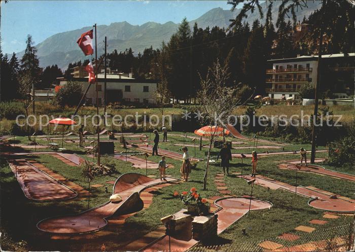 Minigolf Le Parisien Restaurant Embassy Crans Va