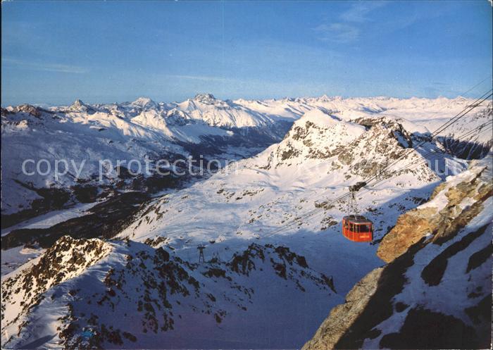 Seilbahn Silvaplana-Corvatsch St. Moritz