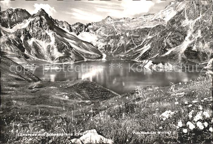 Luenersee Vorarlberg mit Schesaplana