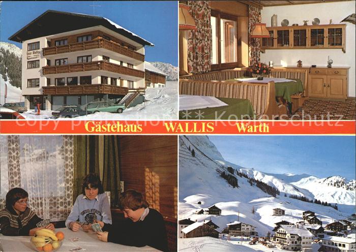 Warth Vorarlberg Gästehaus Wallis