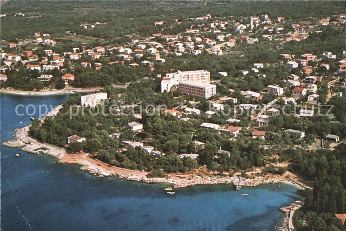 Malinska Haludovo Fliegeraufnahme