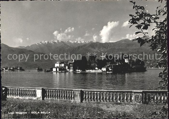 Isola Bella Lago Maggiore Panorama