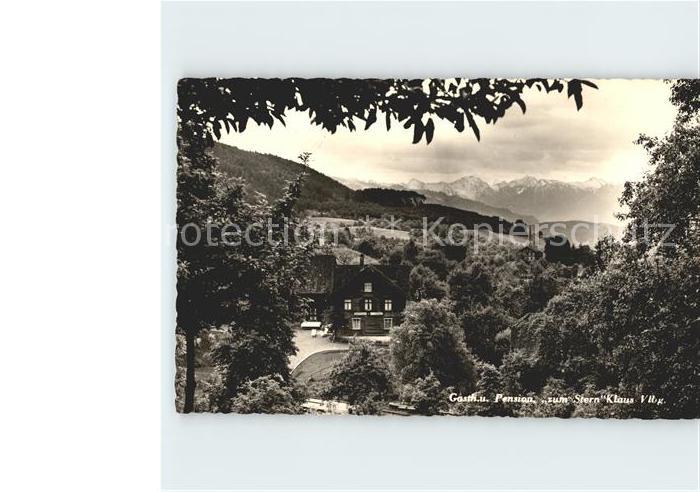 Vorarlberg Gasthhaus Pension Stern Klaus