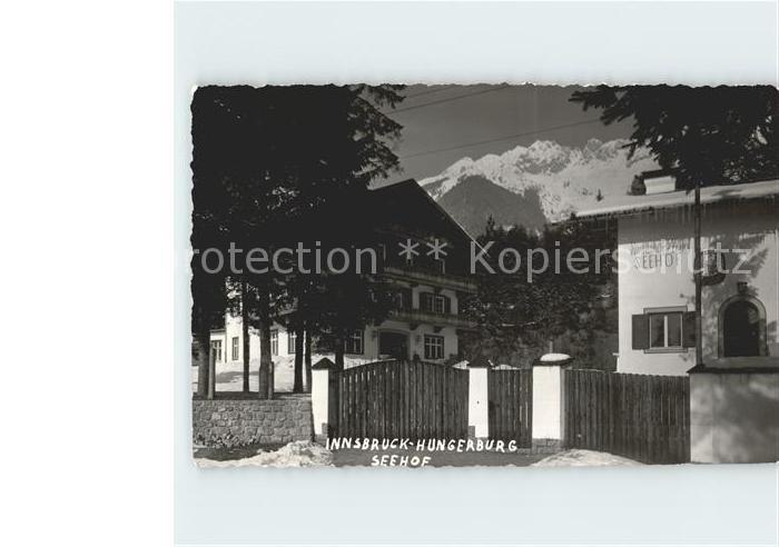 Hungerburg Innsbruck Seehof