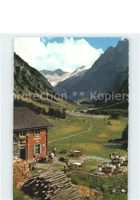 Ginzling Steinbock Haus Floite Floitengletscher Trippachsattel Moerchnergruppe