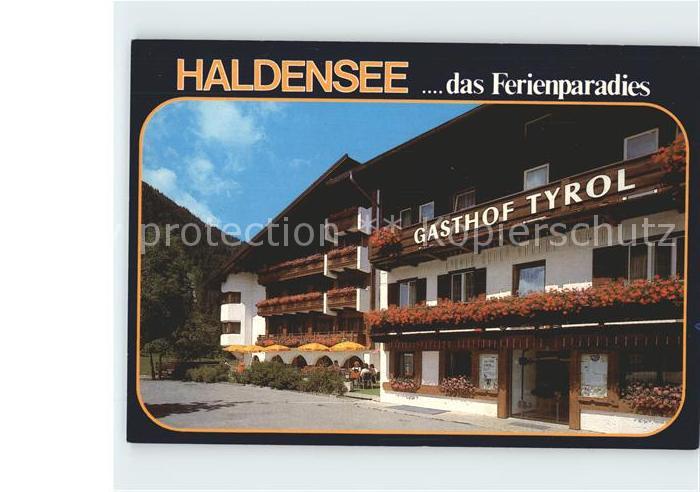 Haldensee Hotel Tyrol