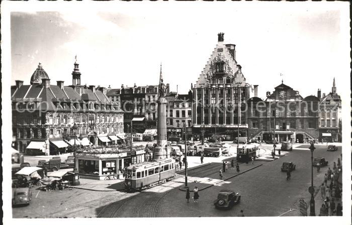 Strassenbahn Lille Place General de Gaulle