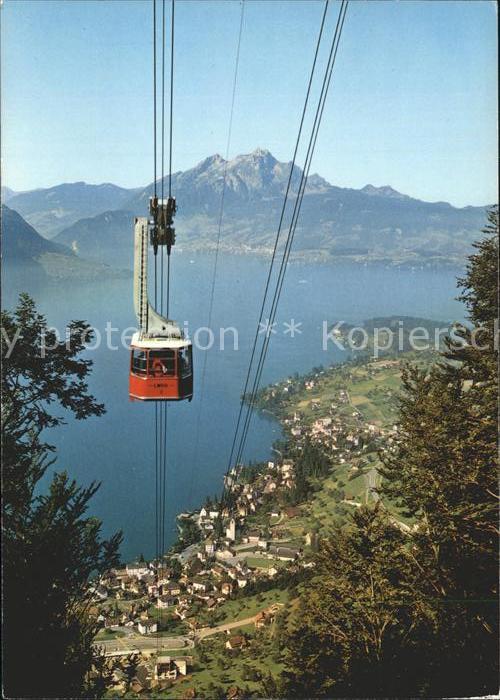 Seilbahn Weggis-Rigi-Kaltbad Vierwaldstaettersee Pilatus