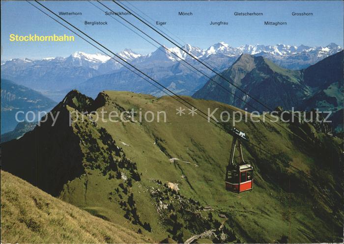 Seilbahn Stockhorn Erlenbach Thunersee