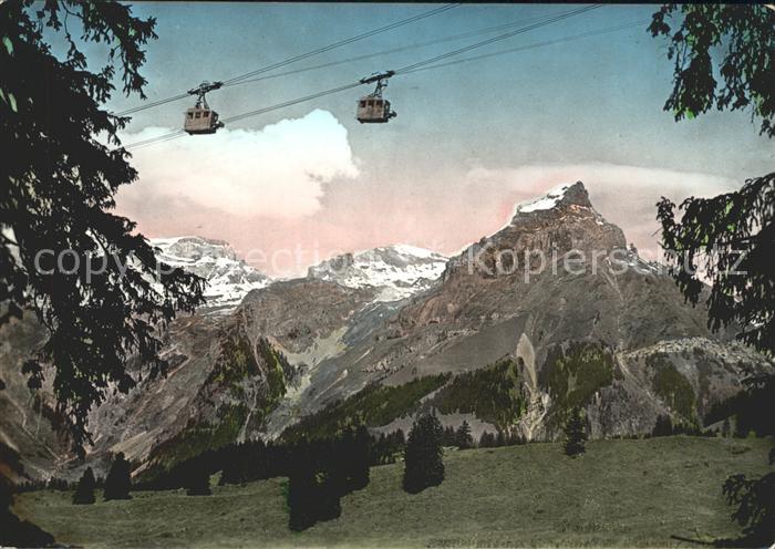 Seilbahn Gerschnialp-Truebsee Engelberg Spannoerter