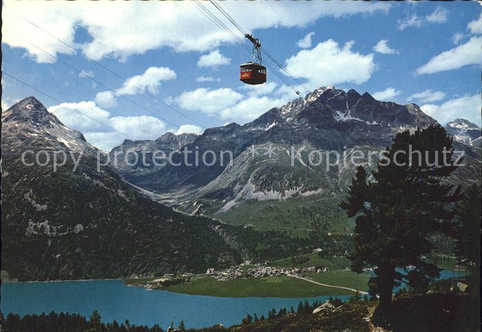 Seilbahn Corvatsch Silvaplana Oberengadin