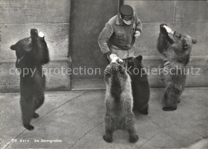 Baeren Bern Baerengraben Tierpfleger
