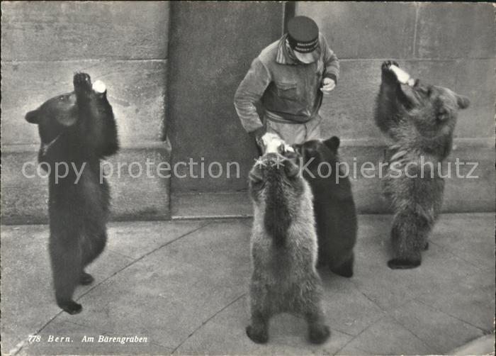 Baeren Bern Baerengraben Tierpfleger