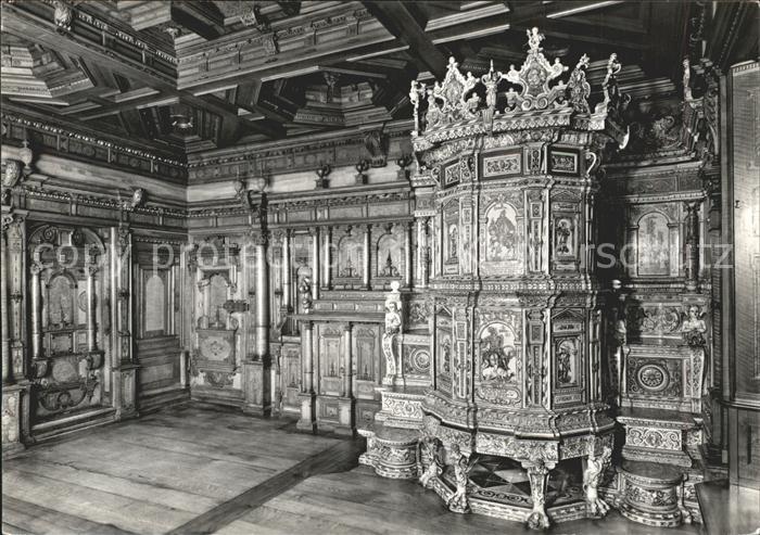 Kachelofen Prinkzimmer Haus zum alten Seidenhof Zü
