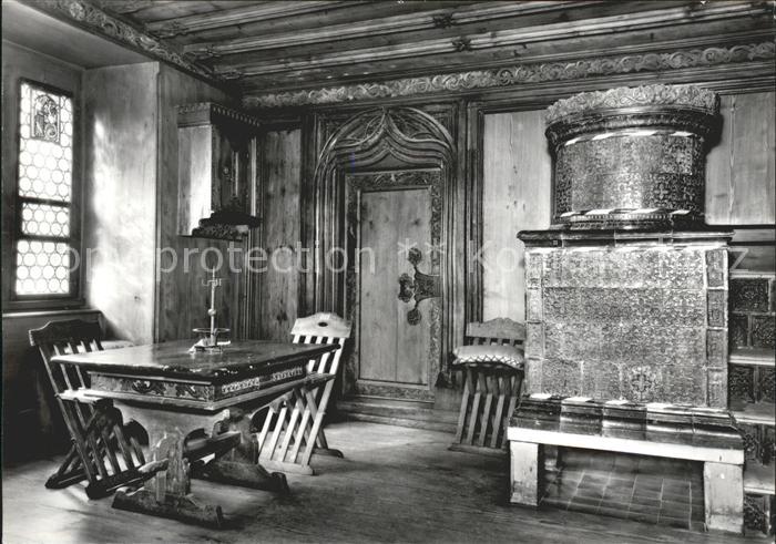 Kachelofen Zimmer Fraumünsterabtei Zürich