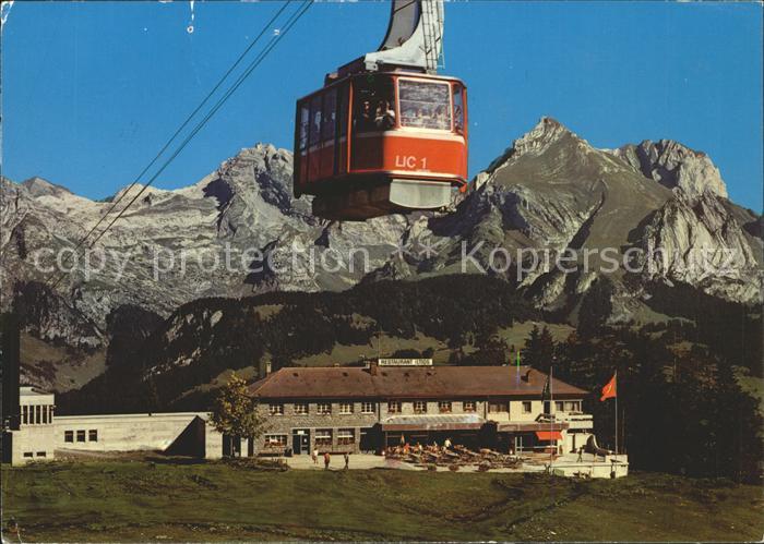 Seilbahn Unterwasser Obertoggenburg Iltios Chaeserrugg Saentis Schafberg