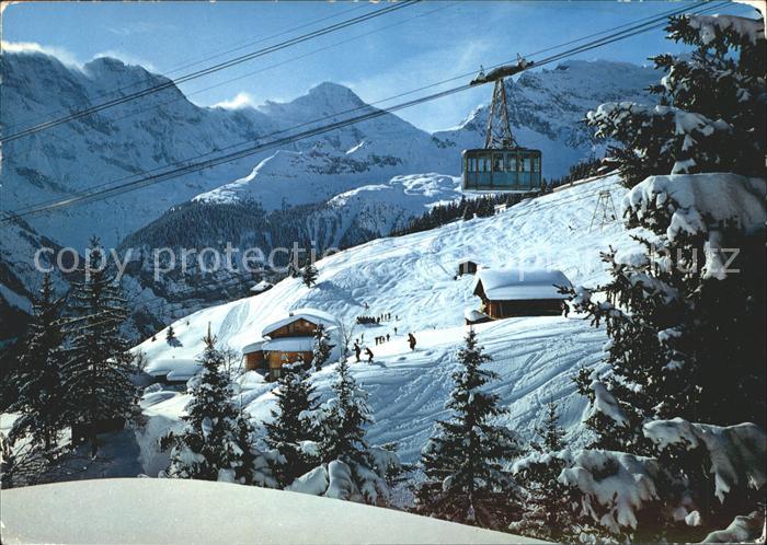 Seilbahn Schilthorn Muerren Grosshorn Breithorn