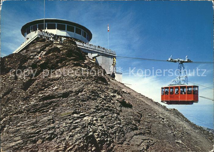 Seilbahn Schilthorn Mürren Gipfelstation Restaur