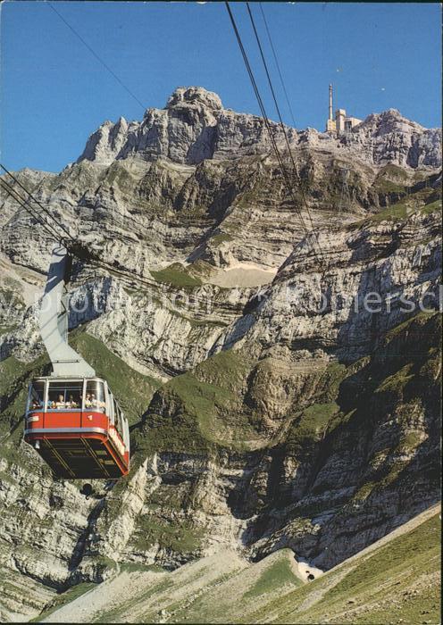 Seilbahn Saentis Schwaegalp Gyrenspitz