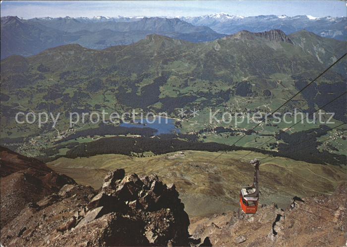 Seilbahn Rothorngipfel Lenzerheide Heidsee Valbella Piz Scalottas