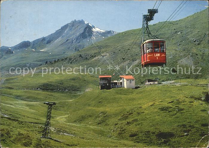 Seilbahn Arosa-Weisshorn Mittelstation