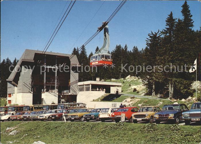Seilbahn Saentis Talstation Schwaegalp
