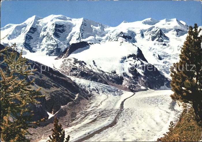 Gletscher Morteratschgletscher Piz Palü Bellavist