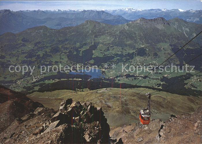 Seilbahn Rothorngipfel Lenzerheide Hiedsee Valbella Staetzerhorn