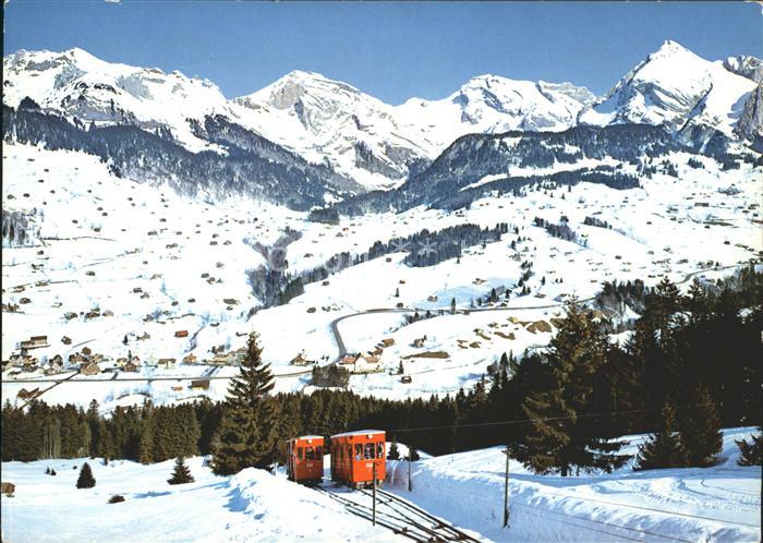 Zahnradbahn Unterwasser-Iltios Stoss Saentis Schafberg