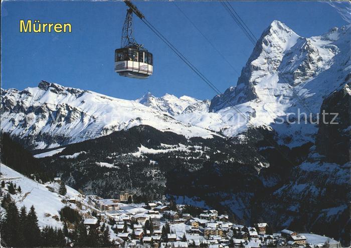 Seilbahn Schilthorn Muerren Eiger