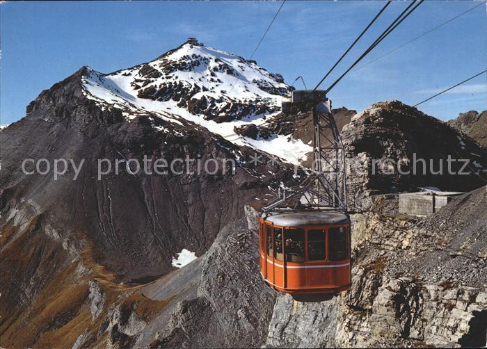 Seilbahn Schilthorn Muerren Schilthorngipfel