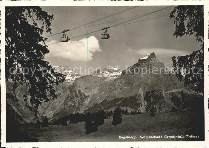 Seilbahn Gerschnialp-Truebsee Engelberg