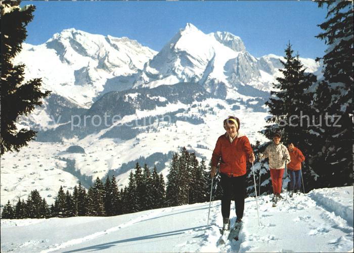 Ski-Langlauf Skiwandern Obertoggenburg Alpsteingruppe Saentis
