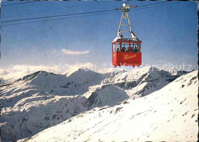Seilbahn Cassonsgrat Flims Piz Grisch Laaxerstoeckli Ofen