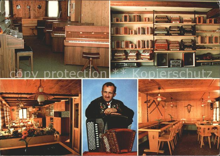 Akkordeon Piano Musikhaus Wattwil Gasthaus Linde Wattwil