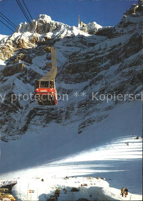 Seilbahn Saentis Schwaegalp