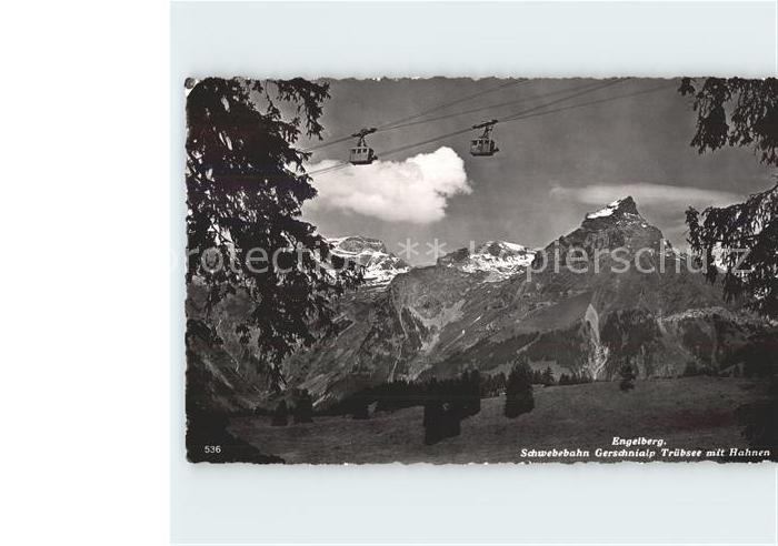 Seilbahn Gerschnialp Trübsee Engelberg Hahnen
