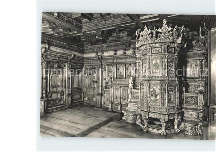 Kachelofen Prinkzimmer Haus zum alten Seidenhof Zü