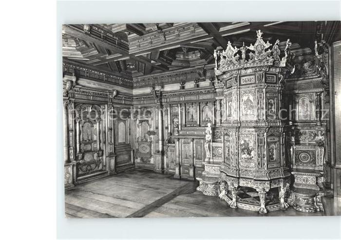 Kachelofen Prunkzimmer Haus zum alten Seidenhof Zü