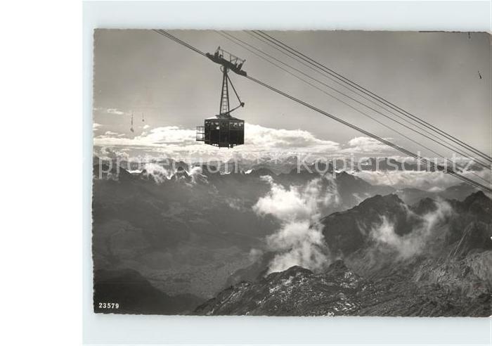 Seilbahn Saentis Churfirsten Glarner- und Schweizeralpen