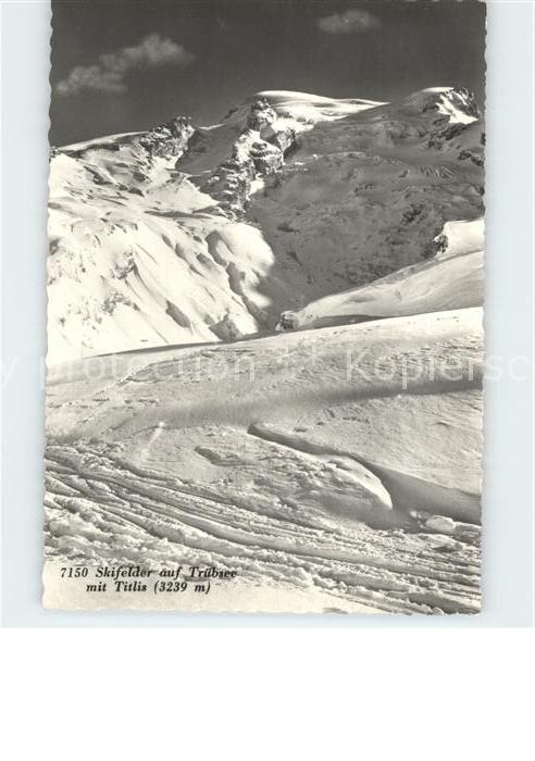 Skifahren Skifelder Truebsee Titlis