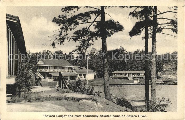 Ontario Canada Severn Lodge Camp on Severn River
