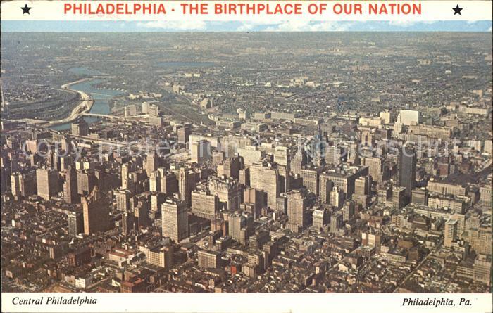 Philadelphia Pennsylvania Aerial view Schuylkill River