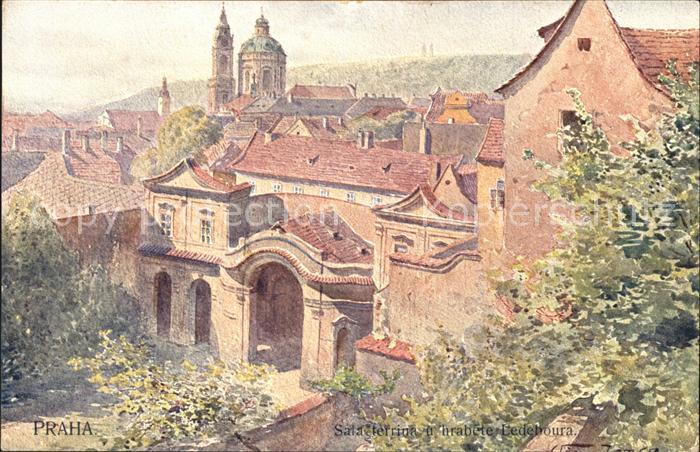 Praha Prahy Prague Sala terrina u hrabete Ledeboura