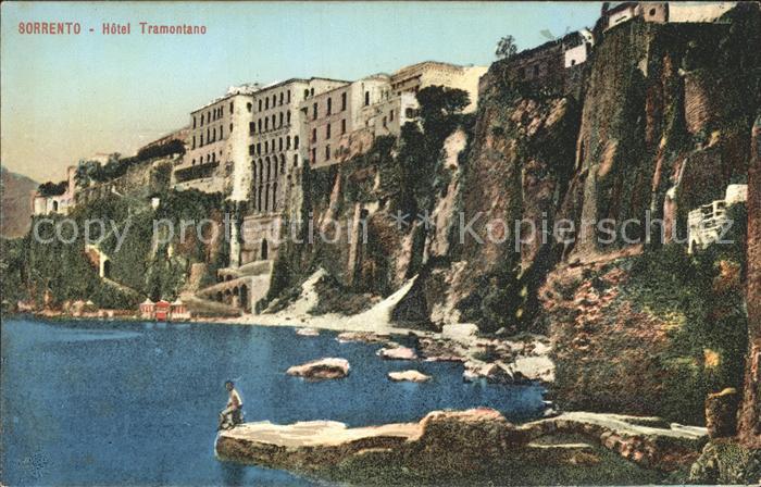 Sorrento Campania Hotel Tramontano Steilkueste
