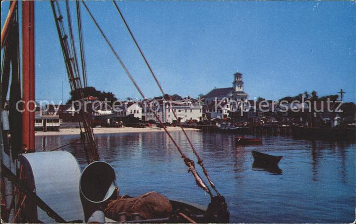 Provincetown Harbor Fishing Boats