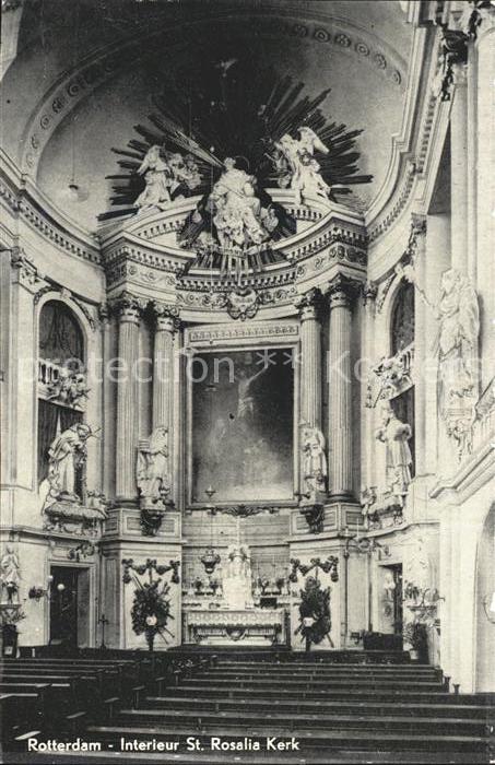 Rotterdam Interieur St Roselia Kerk