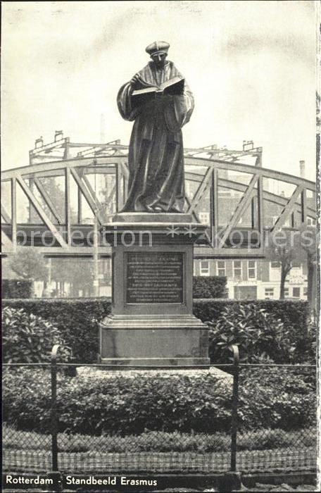 Rotterdam Standbeeld Erasmus